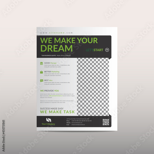 Modern Corporate Flyer Template