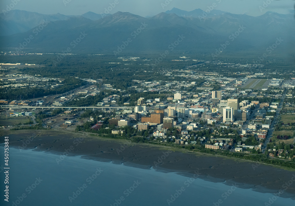 Fototapeta premium Downtown Anchorage