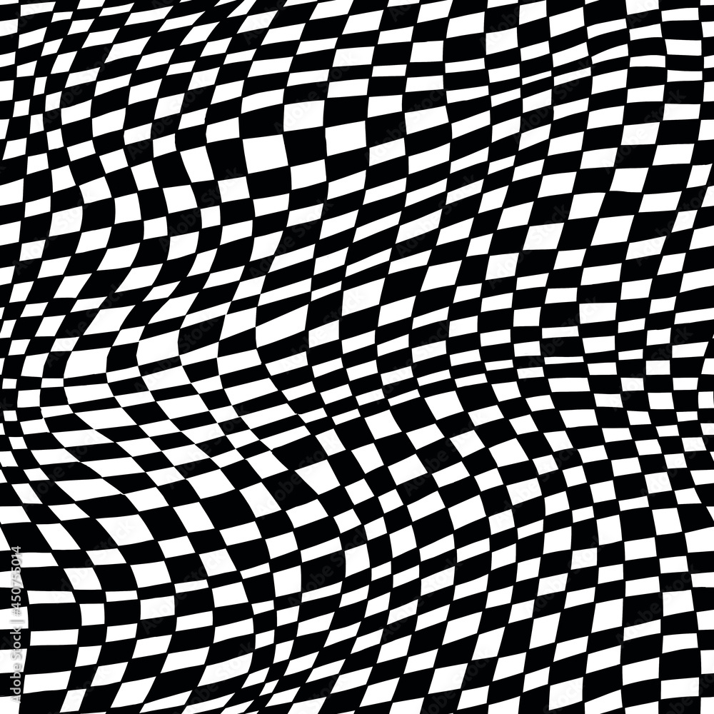 Fototapeta premium Grid, mesh, lines background. Geometric texture, pattern with halftone print