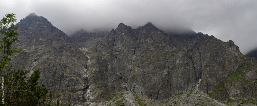 Obraz premium Tatry Wysokie, Kieżmarskie szczyty