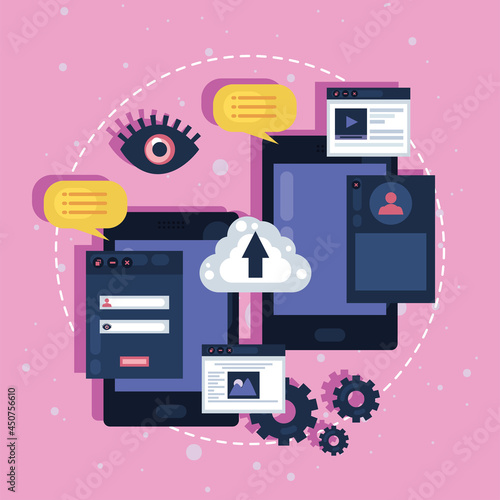 smartphones and web design