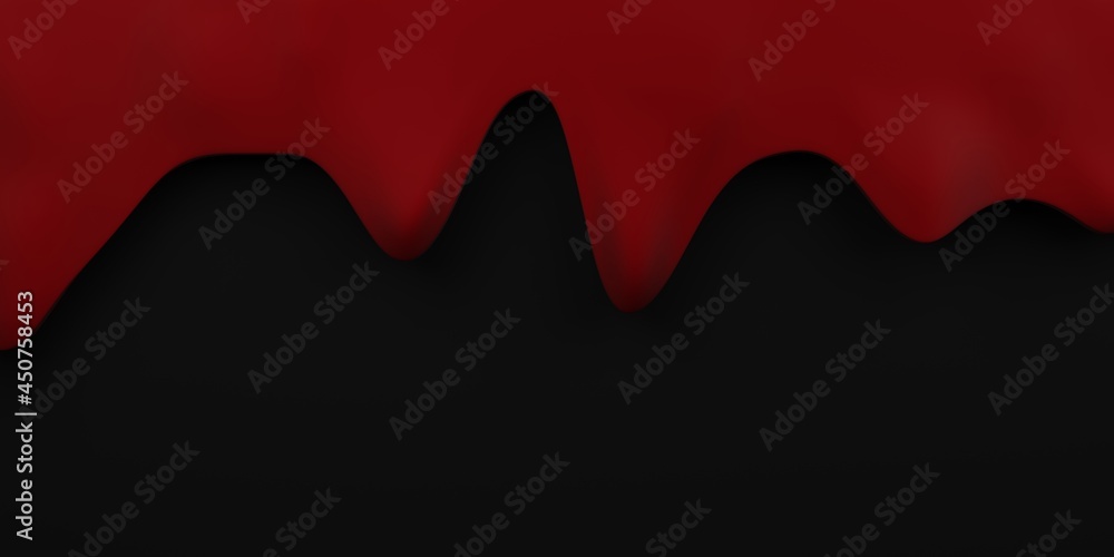 blood drop border halloween blood flow background red liquid black background 3d illustration blood drop border halloween blood flow background red liquid black background 3d illustration