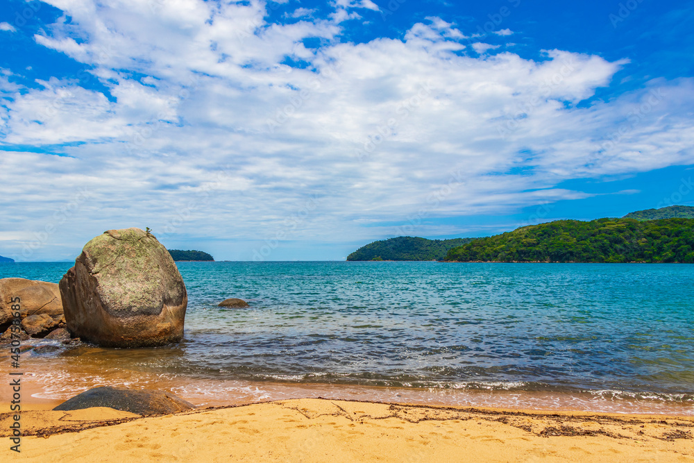 Big tropical island Ilha Grande Praia de Palmas beach Brazil. Big tropical island Ilha Grande Praia de Palmas beach Brazil.