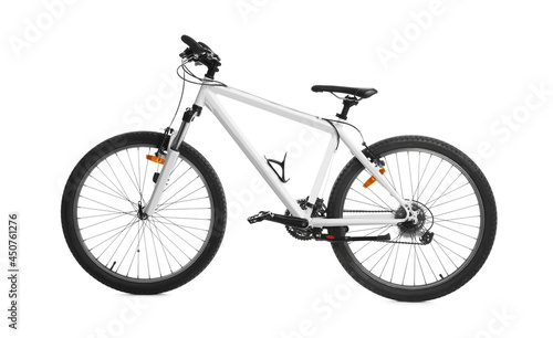 Modern sport mountain bike on white background © New Africa