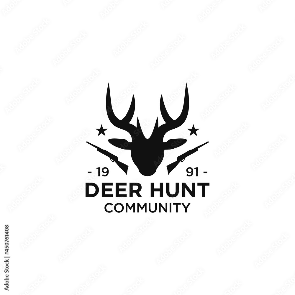 badges labels logo design elements. Deer head. quality emblem templates. Premium retro vintage symbols. Vector illustration. design inspiration. Fit to business or community badges labels logo design elements. Deer head. quality emblem templates. Premium retro vintage symbols. Vector illustration. design inspiration. Fit to business or community
