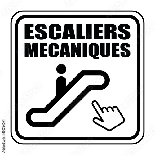 Logo escaliers mécaniques.