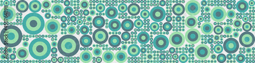 Abstract Geometric Pattern generative computational art illustration