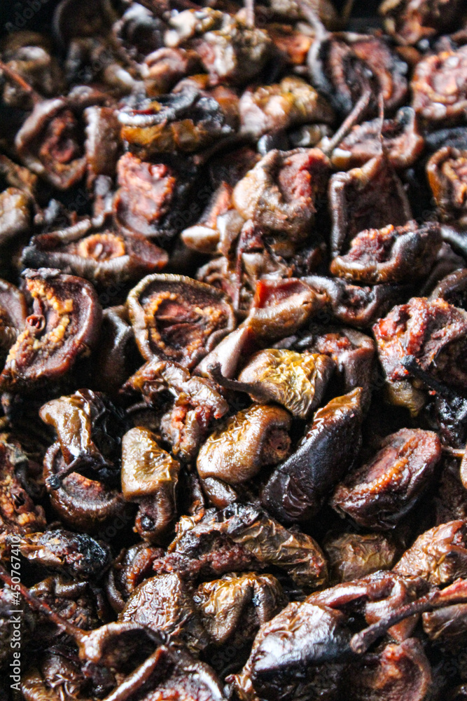 Vertical shot of dried pears. Pear fruit. Many dried pears. Vertical shot of dried pears. Pear fruit. Many dried pears.