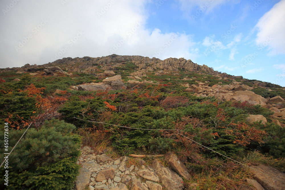 Mt.Hayachine trekking in autumn, 秋の早池峰山トレッキング