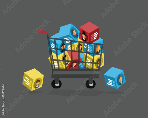 data marketplace to sell Personal data to third-party or use data internally for data driven business