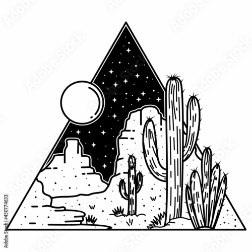 desrt triangle