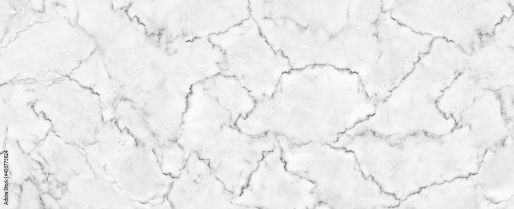 Panorama natural white marble stone texture for background or luxurious tiles floor and wallpaper decorative design.Marble with high resolution.