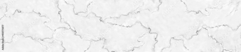 Obraz premium Panorama natural white marble stone texture for background or luxurious tiles floor and wallpaper decorative design.Marble with high resolution.