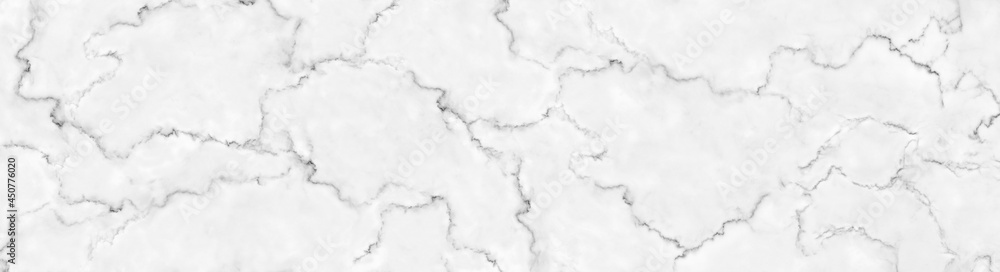 Obraz premium Panorama natural white marble stone texture for background or luxurious tiles floor and wallpaper decorative design.Marble with high resolution.