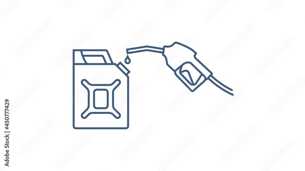Red canister. Fueling gasoline or diesel web banner. Filling stations network, petroleum. Red canister. Fueling gasoline or diesel web banner. Filling stations network, petroleum.
