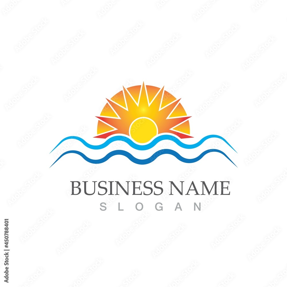 Sun Vector illustration Icon Sun Vector illustration Icon