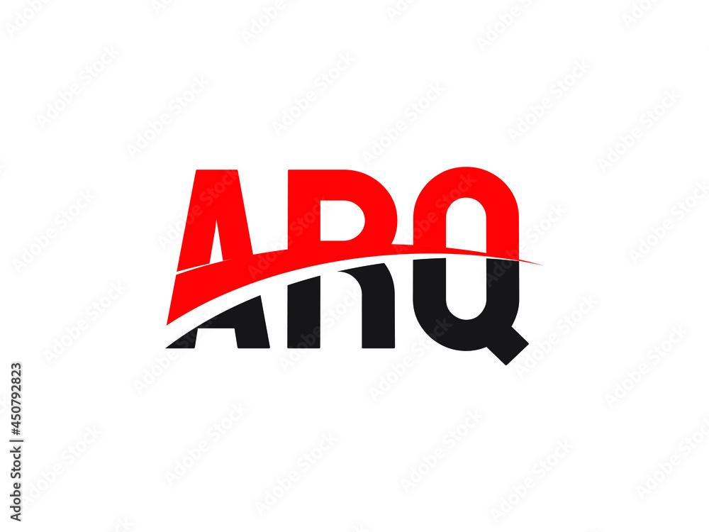 Fototapeta premium ARQ Letter Initial Logo Design Vector Illustration