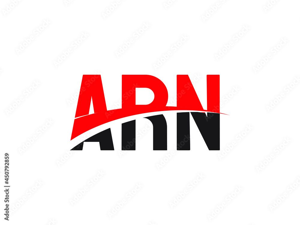 ARN Letter Initial Logo Design Vector Illustration ARN Letter Initial Logo Design Vector Illustration