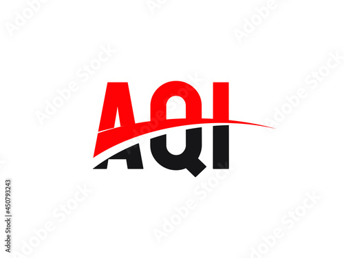 AQI Letter Initial Logo Design Vector Illustration