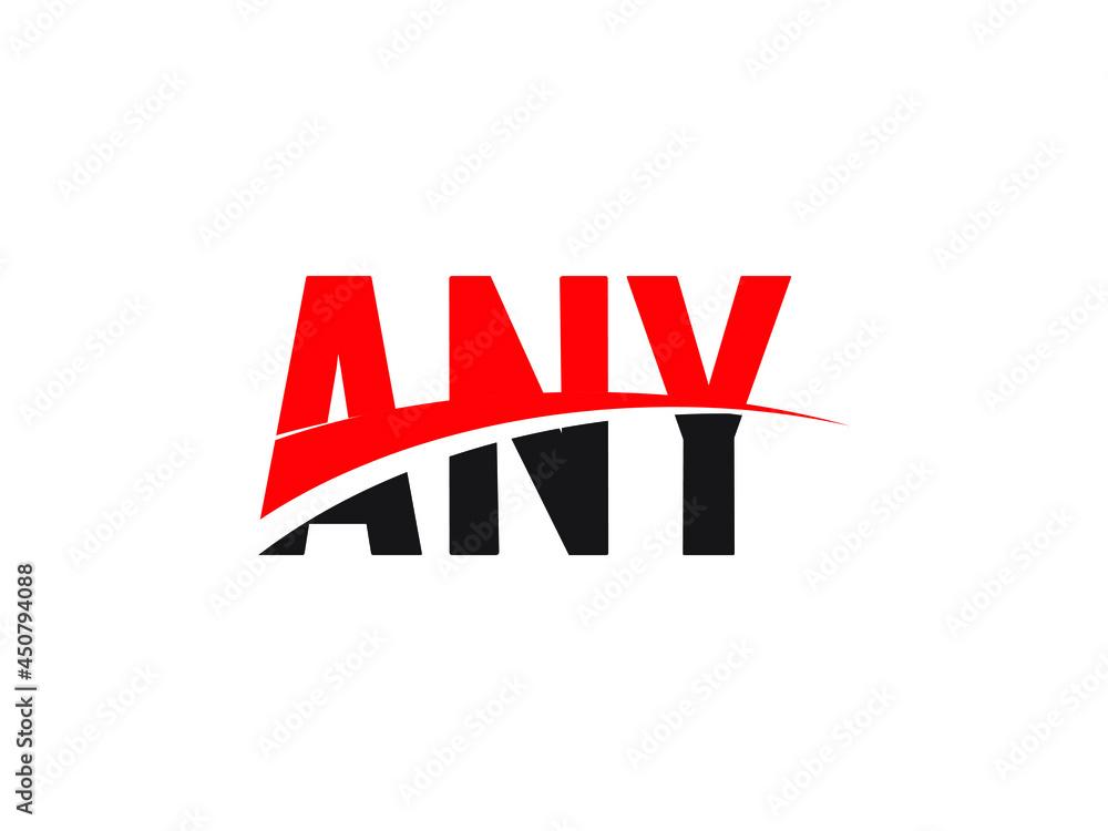 ANY Letter Initial Logo Design Vector Illustration ANY Letter Initial Logo Design Vector Illustration