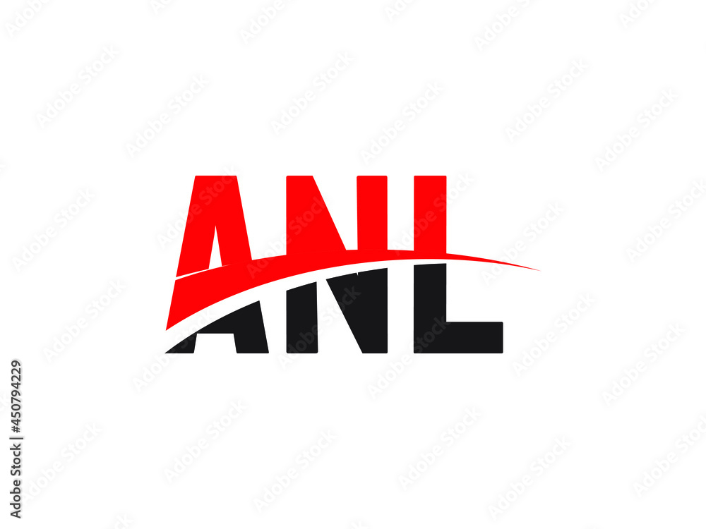 ANL Letter Initial Logo Design Vector Illustration ANL Letter Initial Logo Design Vector Illustration