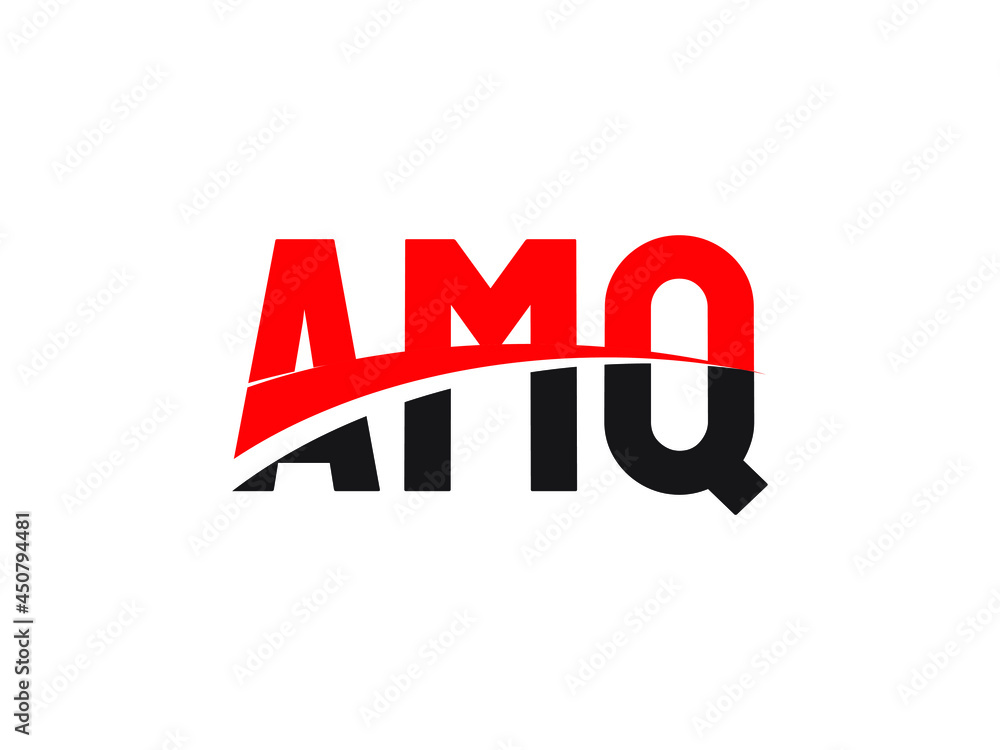 AMQ Letter Initial Logo Design Vector Illustration AMQ Letter Initial Logo Design Vector Illustration
