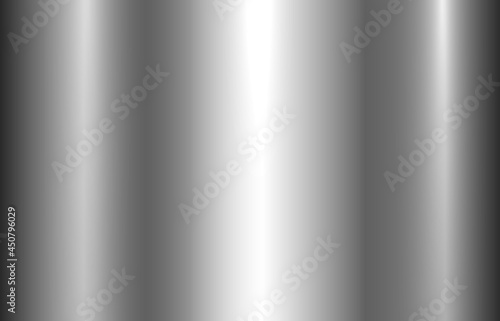 Stainless steel texture background. Shiny silver surface of metal sheet, metallic iron vector illustration pattern.