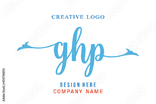 GHP lettering logo is simple, easy to understand and authoritative photo