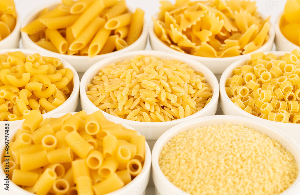 Various kind of pasta Various kind of pasta
