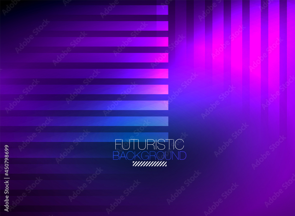 Bright neon color techno abstract background, shiny glowing neon lines in the dark background Bright neon color techno abstract background, shiny glowing neon lines in the dark background