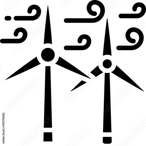 windmills solid icon