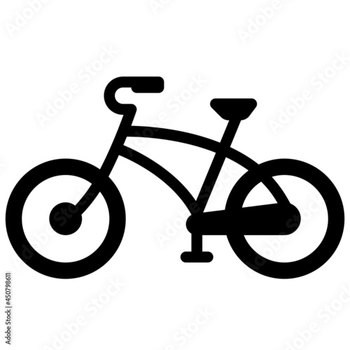 bicycle solid icon