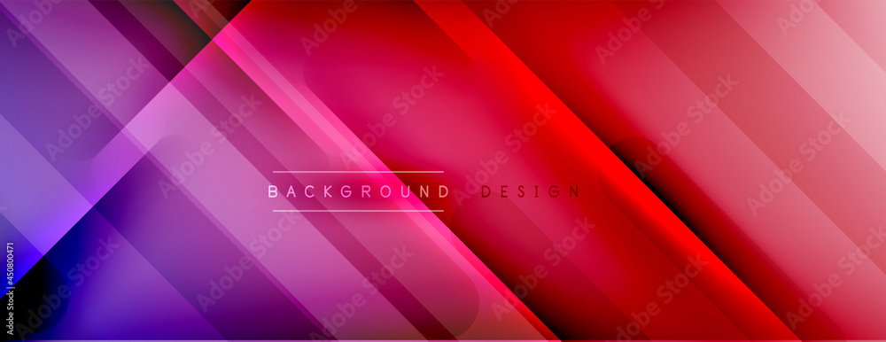 Abstract background - lines composition created with lights and shadows. Technology or business digital template. Trendy simple fluid color gradient abstract background with dynamic Abstract background - lines composition created with lights and shadows. Technology or business digital template. Trendy simple fluid color gradient abstract background with dynamic