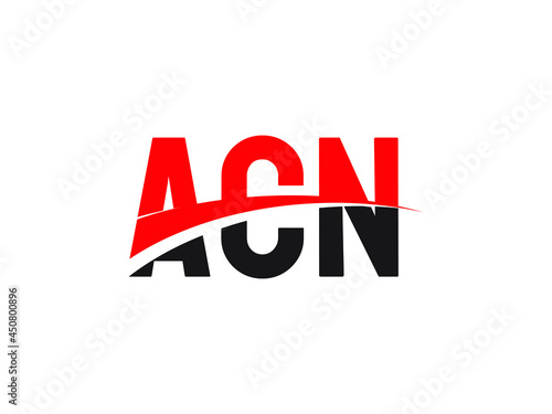 ACN Letter Initial Logo Design Vector Illustration