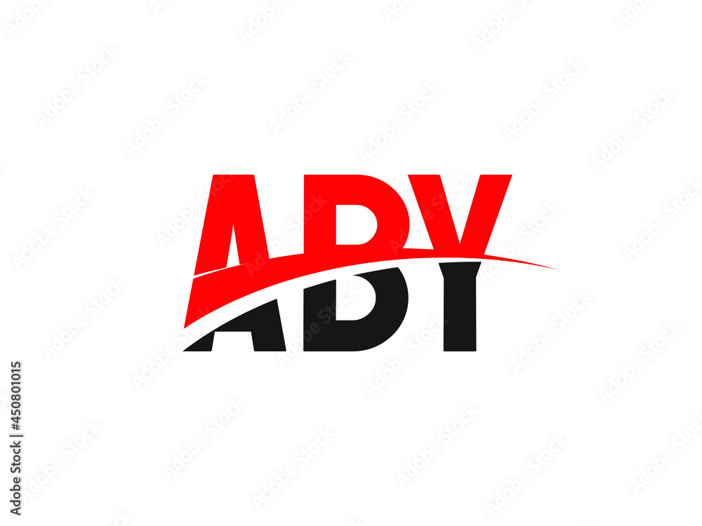 ABY Letter Initial Logo Design Vector Illustration ABY Letter Initial Logo Design Vector Illustration