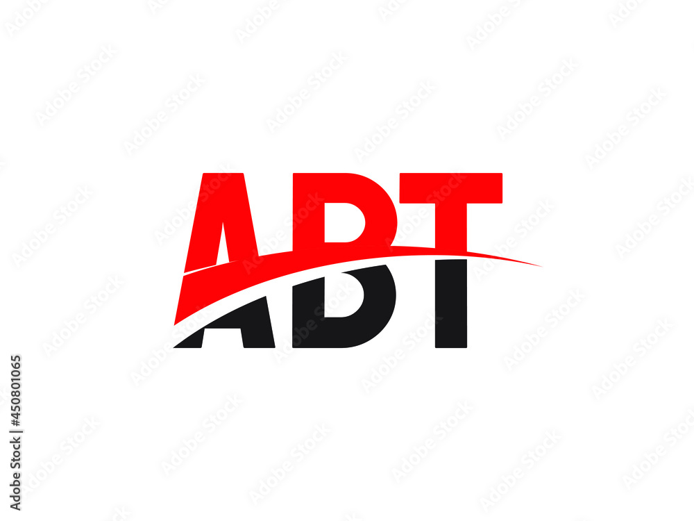 Obraz premium ABT Letter Initial Logo Design Vector Illustration