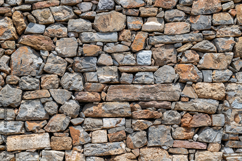 Antique Stone Wall Texture.