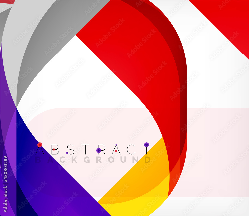 Abstract square shape with overlapping waves, minimal geometric background. Vector Illustration For Wallpaper, Banner, Background, Landing Page Abstract square shape with overlapping waves, minimal geometric background. Vector Illustration For Wallpaper, Banner, Background, Landing Page