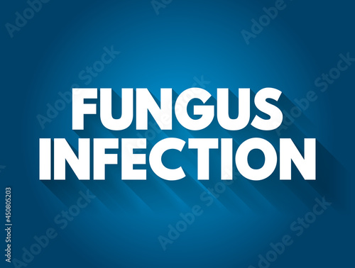 Fungus infection text quote, medical concept background