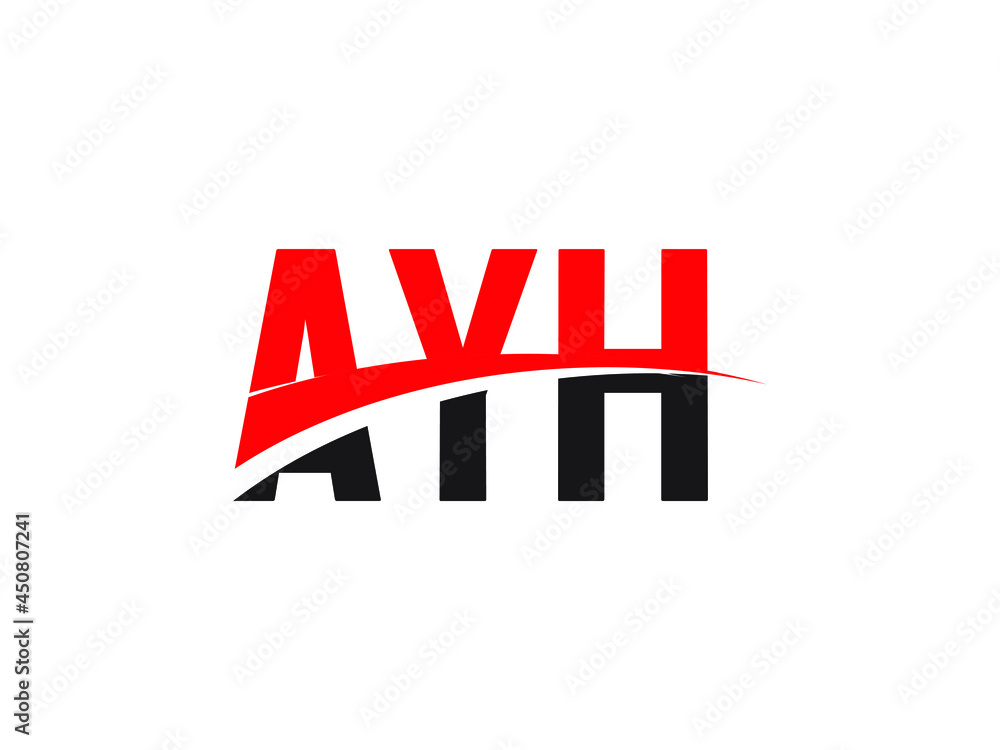 AYH Letter Initial Logo Design Vector Illustration AYH Letter Initial Logo Design Vector Illustration
