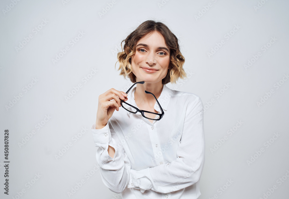 woman with glasses office job manager executive woman with glasses office job manager executive