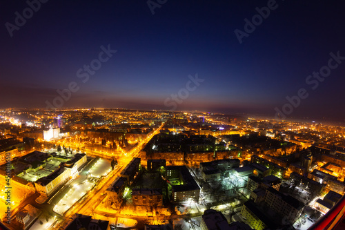 night streets of the city of Izhevsk © Дмитрий Солодянкин