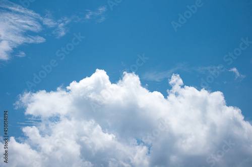 Blue sky with cloud. Abstract style for text, design, websites, bloggers, publications.
