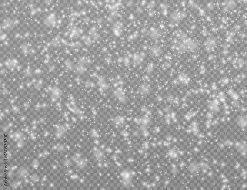 White dust particles, sparkle, shine lights, star.