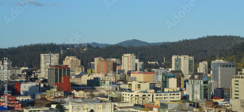 Concepcion City , Chile , mountain and blue sky © gustavo