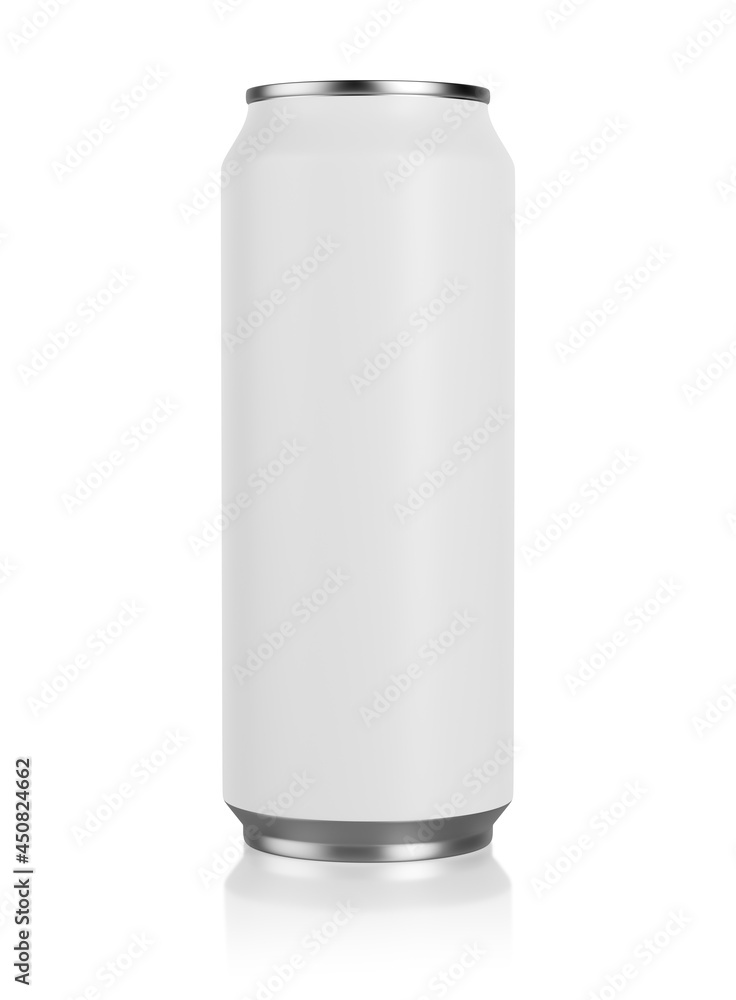 Aluminum 330 ml can for beer or soda isolated on white Aluminum 330 ml can for beer or soda isolated on white
