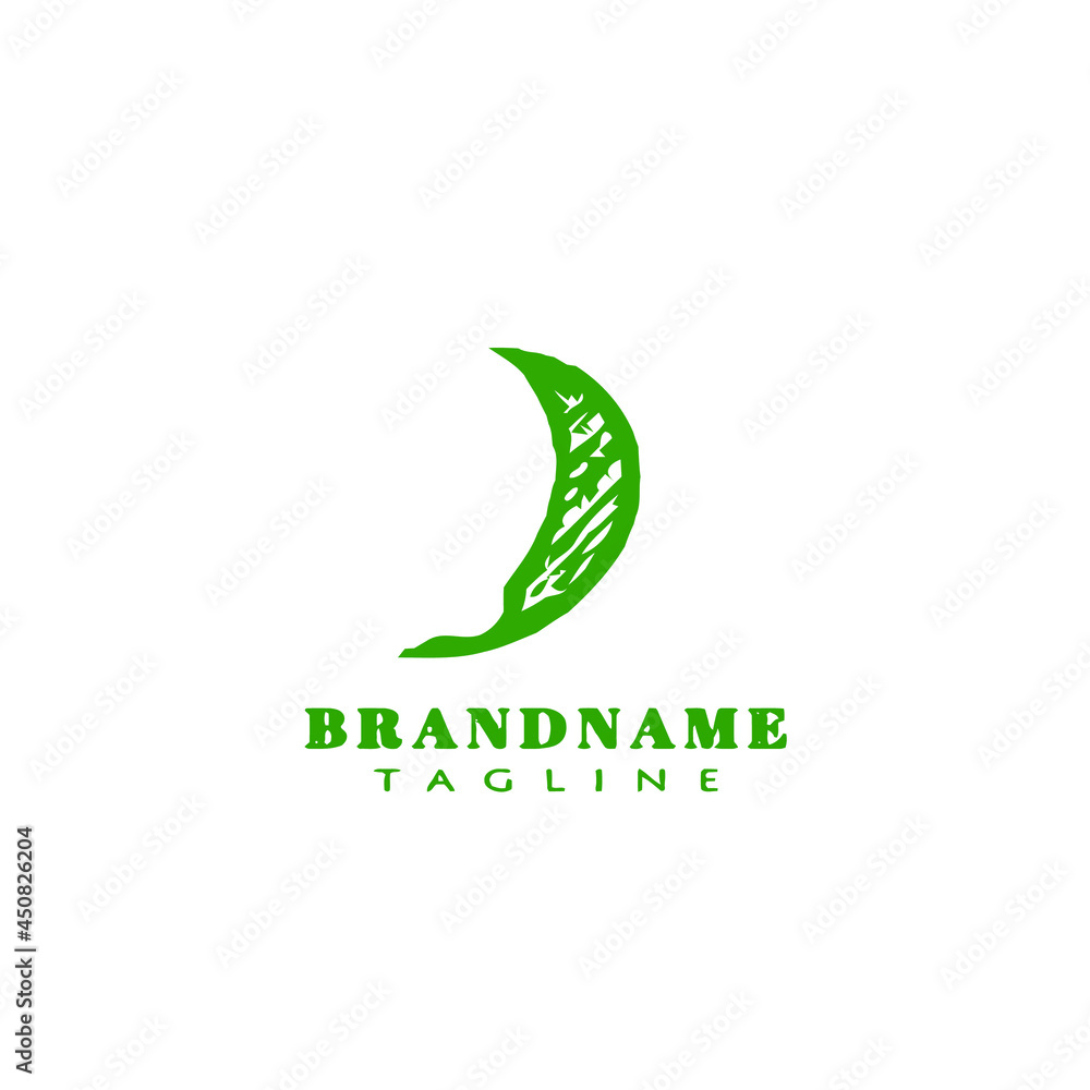 banana leaves cartoon logo icon design template symbol vector illustration banana leaves cartoon logo icon design template symbol vector illustration