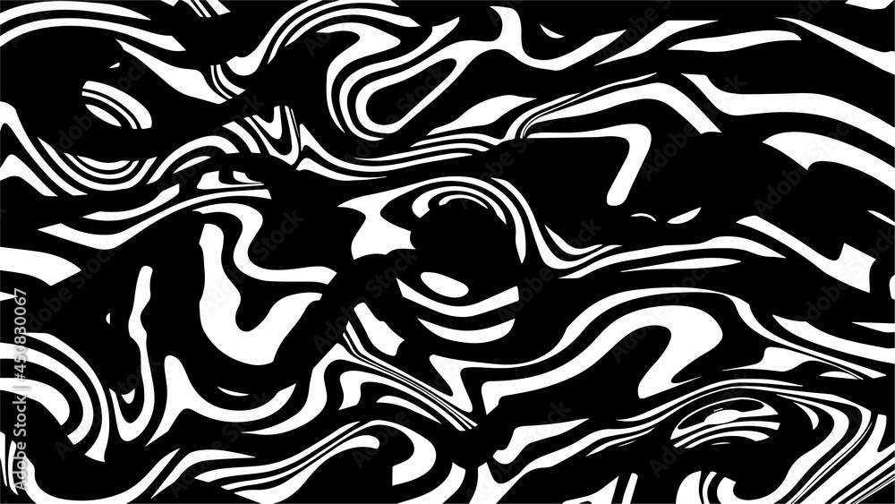 Background brush pattern. Black and white abstract painting background. Abstract brush design. Grunge texture.
