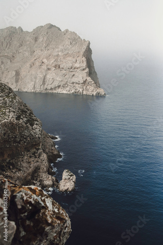 Panoramic view of Mallorca landscape