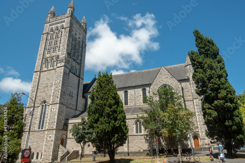 ニュージーランドのオークランドの観光名所を観光している風景 Scenery of sightseeing in Auckland, New Zealand.